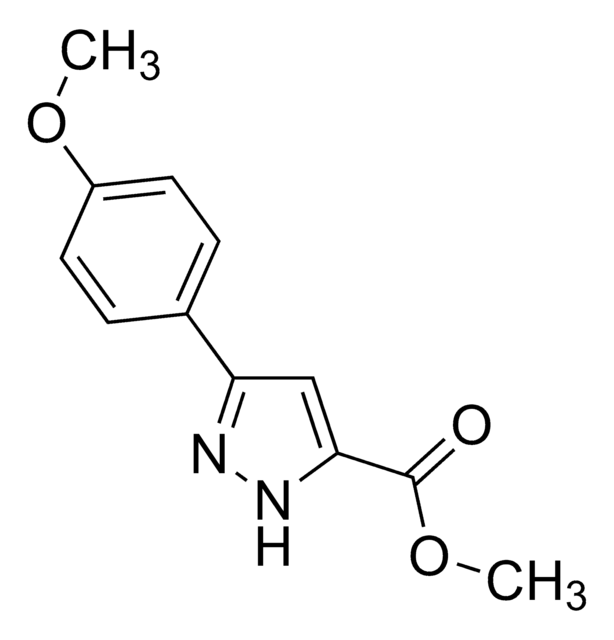 Methyl 3-(4-methoxyphenyl)-1H-pyrazole-5-carboxylate AldrichCPR