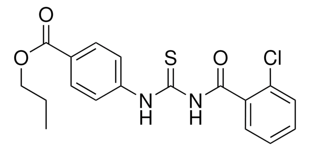 PROPYL 4-((((2-CHLOROBENZOYL)AMINO)CARBOTHIOYL)AMINO)BENZOATE AldrichCPR