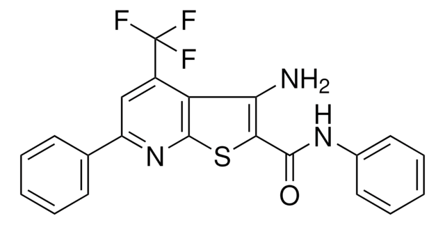 3-AMINO-N,6-DIPHENYL-4-(TRIFLUOROMETHYL)THIENO(2,3-B)PYRIDINE-2-CARBOXAMIDE AldrichCPR