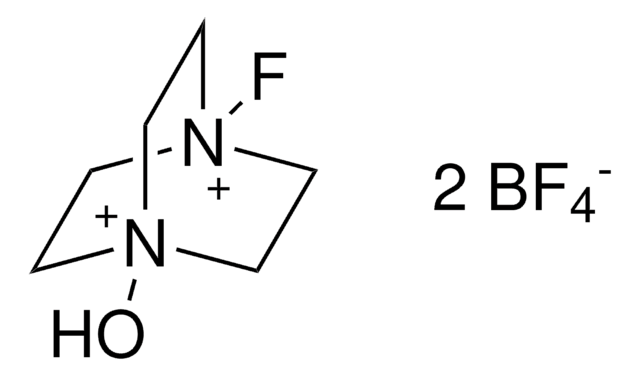 1-Fluoro-4-hydroxy-1,4-diazoniabicyclo[2,2,2]octane bis(tetrafluoroborate) on aluminum oxide &#8805;95.0% (T)