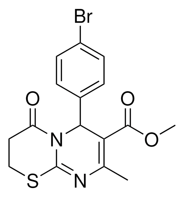 METHYL 6-(4-BROMOPHENYL)-8-METHYL-4-OXO-3,4-DIHYDRO-2H,6H-PYRIMIDO[2,1-B][1,3]THIAZINE-7-CARBOXYLATE AldrichCPR