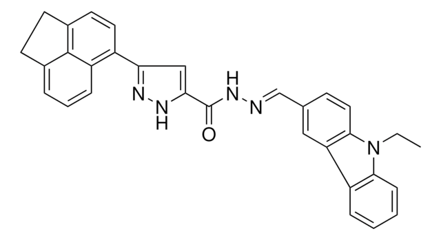 3-(1,2-DIHYDRO-5-ACENAPHTHYLENYL)-N'-[(E)-(9-ETHYL-9H-CARBAZOL-3-YL)METHYLIDENE]-1H-PYRAZOLE-5-CARBOHYDRAZIDE AldrichCPR