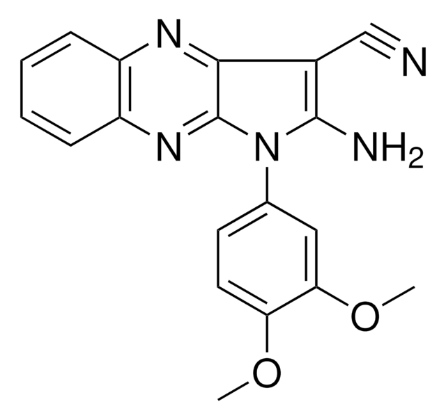 2-AMINO-1-(3,4-DIMETHOXYPHENYL)-1H-PYRROLO(2,3-B)QUINOXALINE-3-CARBONITRILE AldrichCPR