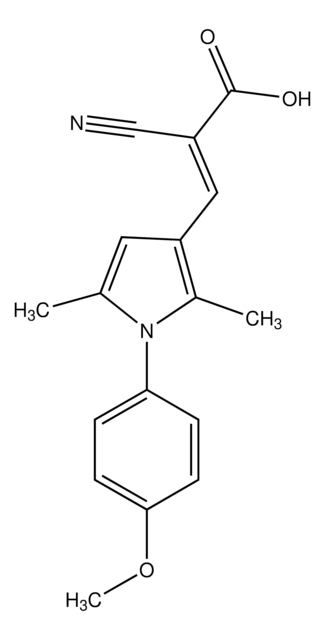 (2E)-2-Cyano-3-[1-(4-methoxyphenyl)-2,5-dimethyl-1H-pyrrol-3-yl]acrylic acid