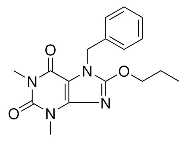 7-BENZYL-1,3-DIMETHYL-8-PROPOXY-3,7-DIHYDRO-1H-PURINE-2,6-DIONE AldrichCPR