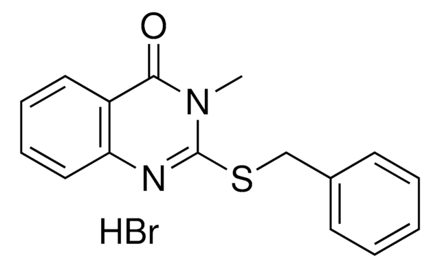 2-(BENZYLTHIO)-3-METHYL-4(3H)-QUINAZOLINONE HYDROBROMIDE AldrichCPR