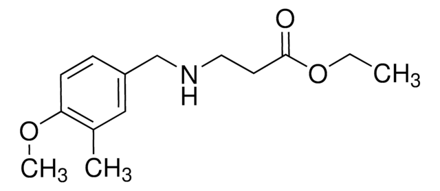 Ethyl 3-((4-methoxy-3-methylbenzyl)amino)propanoate AldrichCPR