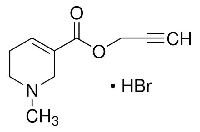 Arecaidine propargyl ester hydrobromide solid