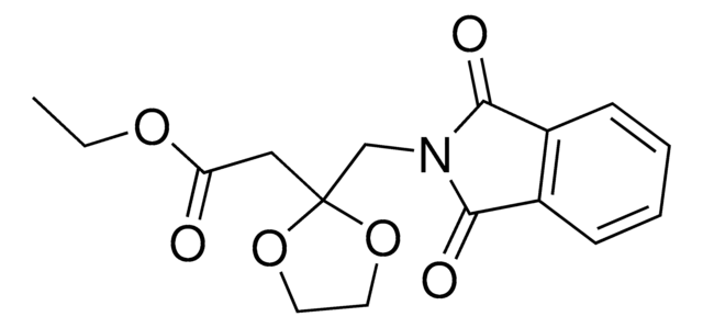 Ethyl {2-[(1,3-dioxo-1,3-dihydro-2H-isoindol-2-yl)methyl]-1,3-dioxolan-2-yl}acetate AldrichCPR