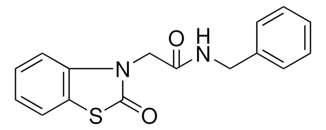 N-BENZYL-2-(2-OXO-BENZOTHIAZOL-3-YL)-ACETAMIDE AldrichCPR