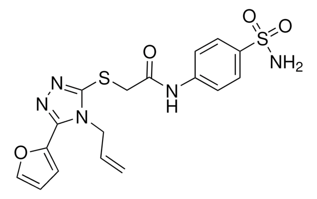 2-{[4-ALLYL-5-(2-FURYL)-4H-1,2,4-TRIAZOL-3-YL]SULFANYL}-N-[4-(AMINOSULFONYL)PHENYL]ACETAMIDE AldrichCPR