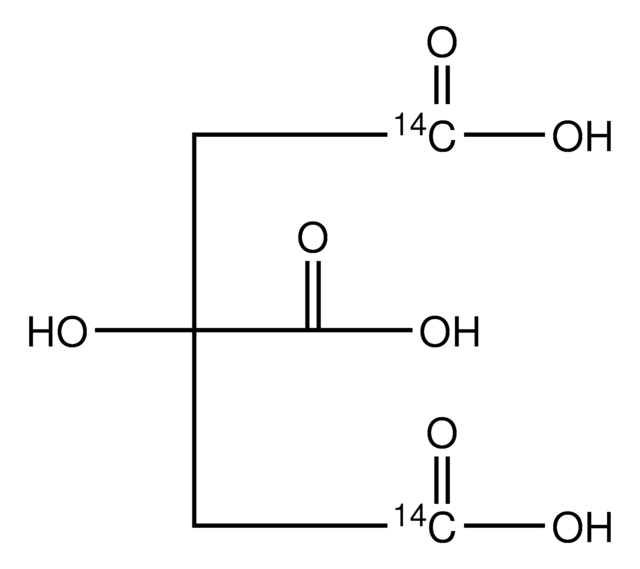 Citric acid-1,5-14C aqueous solution