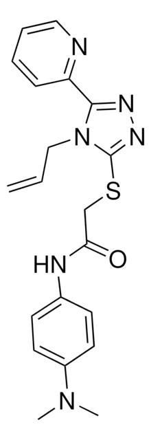 2-{[4-ALLYL-5-(2-PYRIDINYL)-4H-1,2,4-TRIAZOL-3-YL]SULFANYL}-N-[4-(DIMETHYLAMINO)PHENYL]ACETAMIDE AldrichCPR