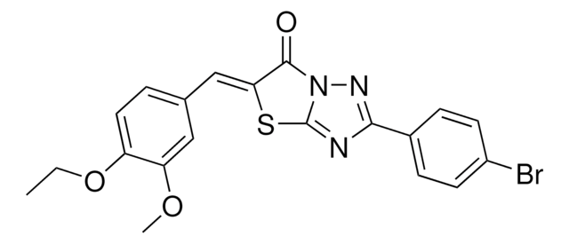 (5Z)-2-(4-BROMOPHENYL)-5-(4-ETHOXY-3-METHOXYBENZYLIDENE)[1,3]THIAZOLO[3 ...