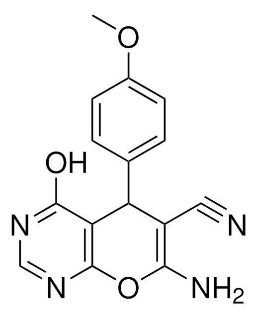 7-amino-4-hydroxy-5-(4-methoxy-phenyl)-5h-pyrano[2,3-d]pyrimidine-6 