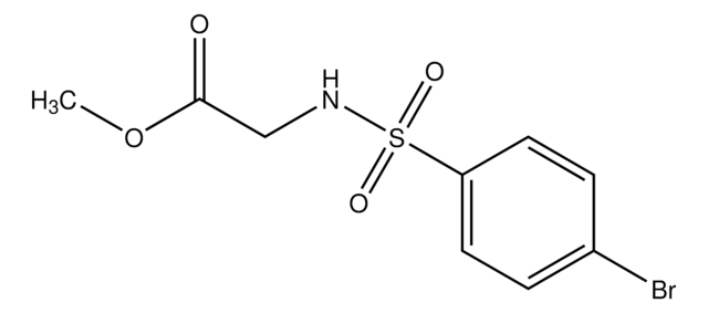 Methyl 2-[(4-bromobenzene)sulfonamido]acetate