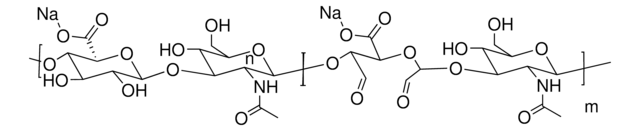 Aldehyde functionalized hyaluronic acid Degree of functionalization ~40%