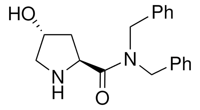 (2S,4R)-4-Hydroxypyrrolidine-2-carboxylic acid dibenzyl amide 99% (HPLC)