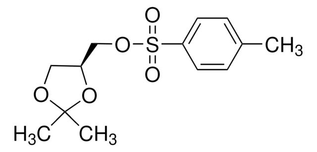 (S)-2,2-Dimethyl-1,3-dioxolane-4-methanol p-toluenesulfonate purum, &#8805;99.0% (sum of enantiomers, GC)