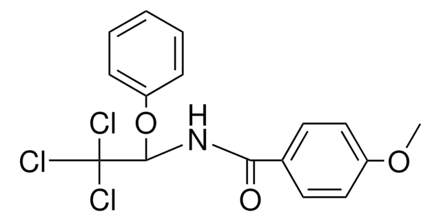 4-METHOXY-N-(2,2,2-TRICHLORO-1-PHENOXY-ETHYL)-BENZAMIDE AldrichCPR