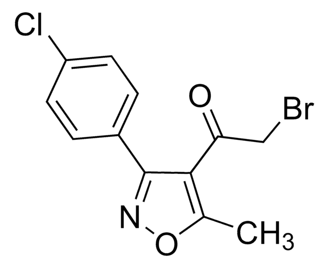 2-Bromo-1-(3-(4-chlorophenyl)-5-methylisoxazol-4-yl)ethanone AldrichCPR