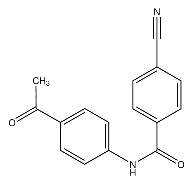 4-Cyano-N-(4-acetylphenyl)benzamide