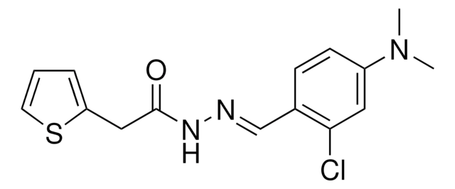 N'-[[2-CHLORO-4-(DIMETHYLAMINO)PHENYL]METHYLIDENE]-2-(2-THIENYL)ACETOHYDRAZIDE AldrichCPR