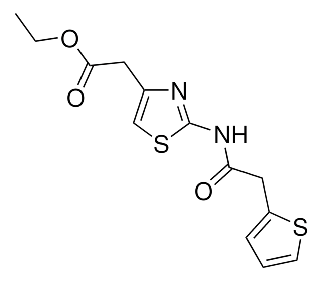 ETHYL {2-[(2-THIENYLACETYL)AMINO]-1,3-THIAZOL-4-YL}ACETATE AldrichCPR