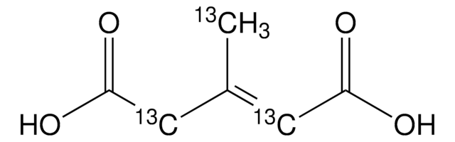 3-メチル-13C-グルタコン酸-2,4-13C2 cis/trans mixture, 99 atom % 13C, &#8805;98% (CP)