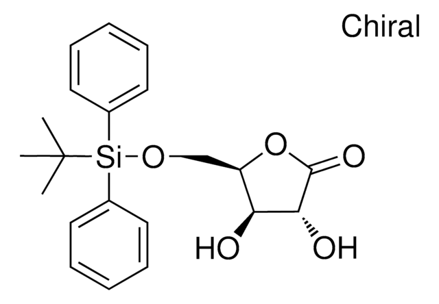 (3R,4R,5R)-5-((TERT-BUTYLDIPHENYLSILYLOXY)METHYL)-3,4-DIHYDROXYDIHYDROFURAN-2(3H)-ONE AldrichCPR