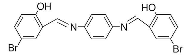 4-BROMO-2-{(E)-[(4-{[(E)-(5-BROMO-2-HYDROXYPHENYL)METHYLIDENE]AMINO}PHENYL)IMINO]METHYL}PHENOL AldrichCPR