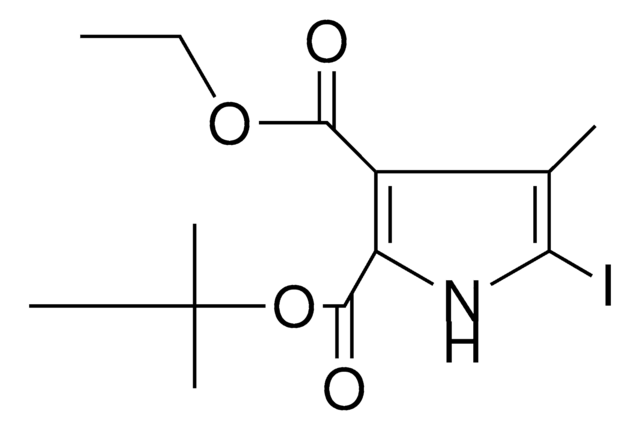 5-I-4-METHYL-1H-PYRROLE-2,3-DICARBOXYLIC ACID 2-TERT-BUTYL ESTER 3-ETHYL ESTER AldrichCPR