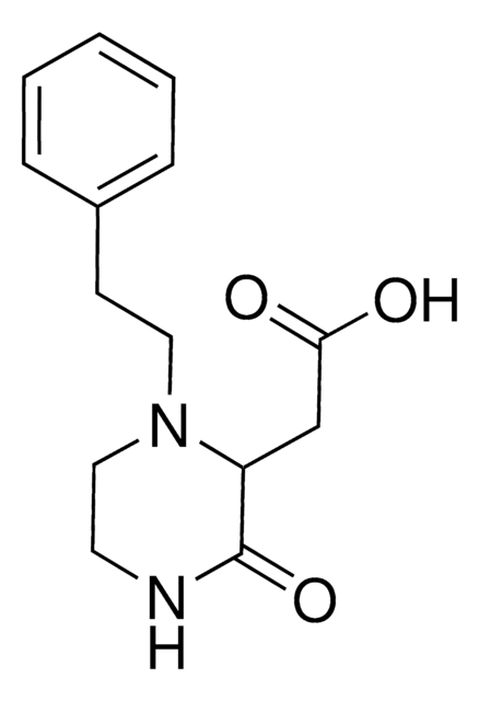 [3-Oxo-1-(2-phenylethyl)-2-piperazinyl]acetic acid AldrichCPR