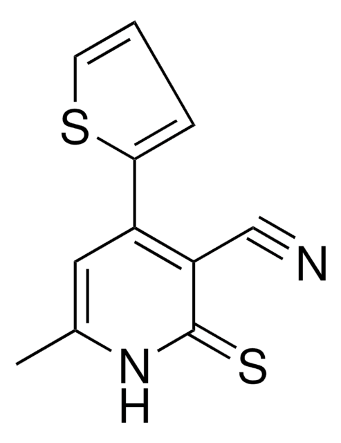 6-METHYL-4-THIOPHEN-2-YL-2-THIOXO-1,2-DIHYDRO-PYRIDINE-3-CARBONITRILE AldrichCPR