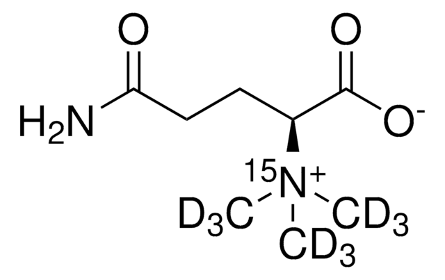 N&#945;,N&#945;,N&#945;-Trimethyl-d9-L-glutamine-(amine-15N) &#8805;99 atom % D, &#8805;98 atom % 15N, 97% (CP)