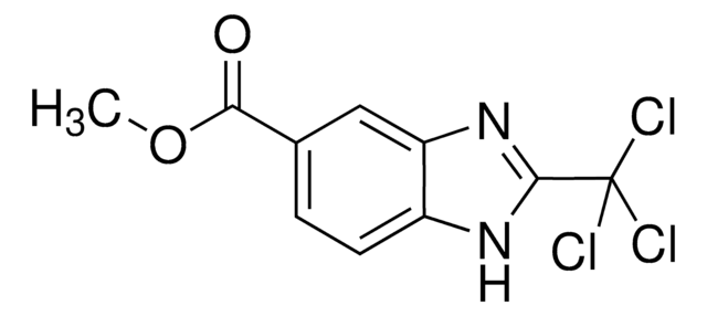 Methyl 2-(trichloromethyl)-1H-benzo[d]imidazole-5-carboxylate AldrichCPR