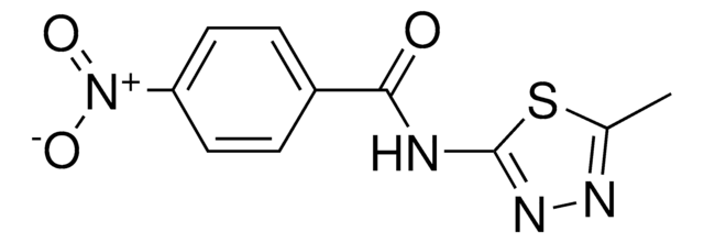 N-(5-Methyl-1,3,4-thiadiazol-2-yl)-4-nitrobenzamide AldrichCPR