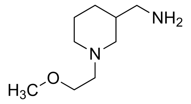 1-[1-(2-Methoxyethyl)piperidin-3-yl]methanamine AldrichCPR