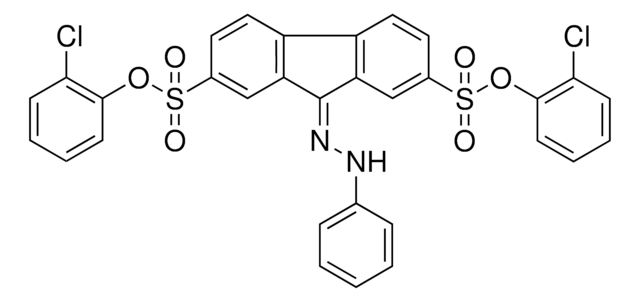 9-(PHENYL-HYDRAZONO)-9H-FLUORENE-2,7-DISULFONIC ACID BIS-(2-CHLORO-PHENYL) ESTER AldrichCPR