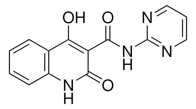 4-HYDROXY-2-OXO-1,2-DIHYDRO-QUINOLINE-3-CARBOXYLIC ACID PYRIMIDIN-2-YLAMIDE AldrichCPR