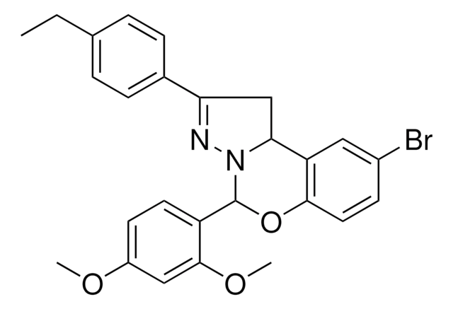 9-BR-5-(4-BR-PH)-2-(3,4-DI-MEO-PH)-1,10B-DIHYDROPYRAZOLO(1,5-C)(1,3 ...