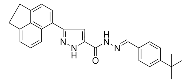 N'-[(E)-(4-TERT-BUTYLPHENYL)METHYLIDENE]-3-(1,2-DIHYDRO-5-ACENAPHTHYLENYL)-1H-PYRAZOLE-5-CARBOHYDRAZIDE AldrichCPR