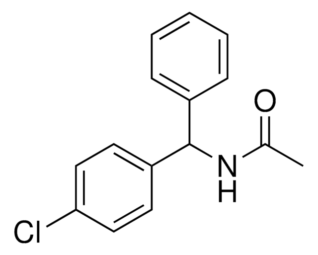 N-((4-CHLOROPHENYL)(PHENYL)METHYL)ACETAMIDE AldrichCPR