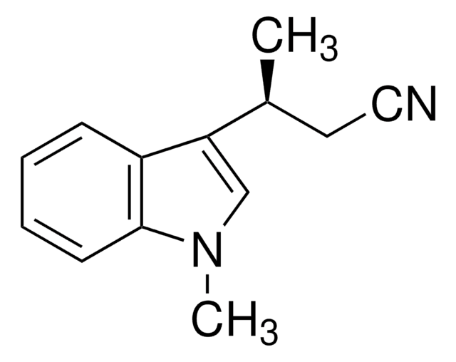 (3S)-(&#8722;)-3-(1-Methyl-1H-indol-3-yl)butanenitrile 98%