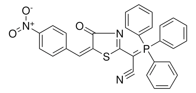 [(5E)-5-(4-NITROBENZYLIDENE)-4-OXO-4,5-DIHYDRO-1,3-THIAZOL-2-YL](TRIPHENYLPHOSPHORANYLIDENE)ACETONITRILE AldrichCPR