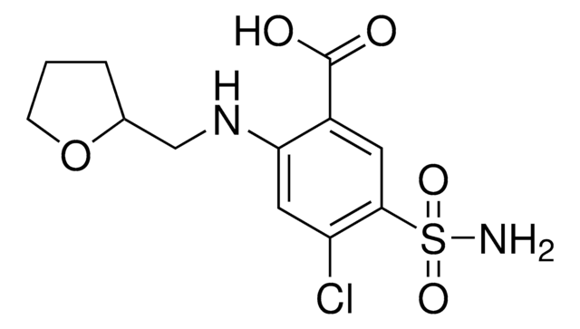 5-(Aminosulfonyl)-4-chloro-2-[[(tetrahydro-2-furanyl)methyl]amino]benzoic acid certified reference material, TraceCERT&#174;, Manufactured by: Sigma-Aldrich Production GmbH, Switzerland