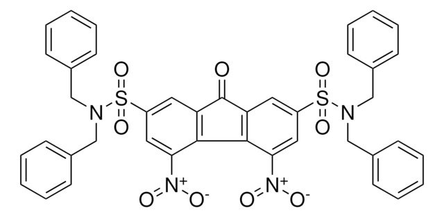 4,5-DINITRO-9-OXO-9H-FLUORENE-2,7-DISULFONIC ACID BIS-DIBENZYLAMIDE AldrichCPR