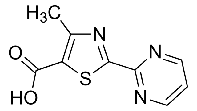 4-methyl-2-(2-Pyrimidyl)thiazole-5-carboxylic acid 97%, AldrichCPR