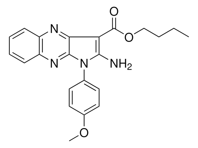 BUTYL 2-AMINO-1-(4-METHOXYPHENYL)-1H-PYRROLO(2,3-B)QUINOXALINE-3-CARBOXYLATE AldrichCPR