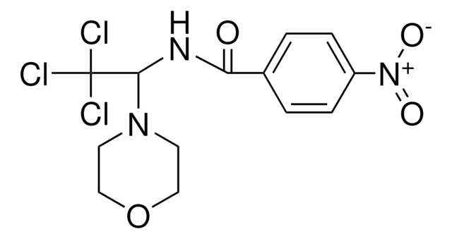 4-NITRO-N-(2,2,2-TRICHLORO-1-MORPHOLIN-4-YL-ETHYL)-BENZAMIDE AldrichCPR